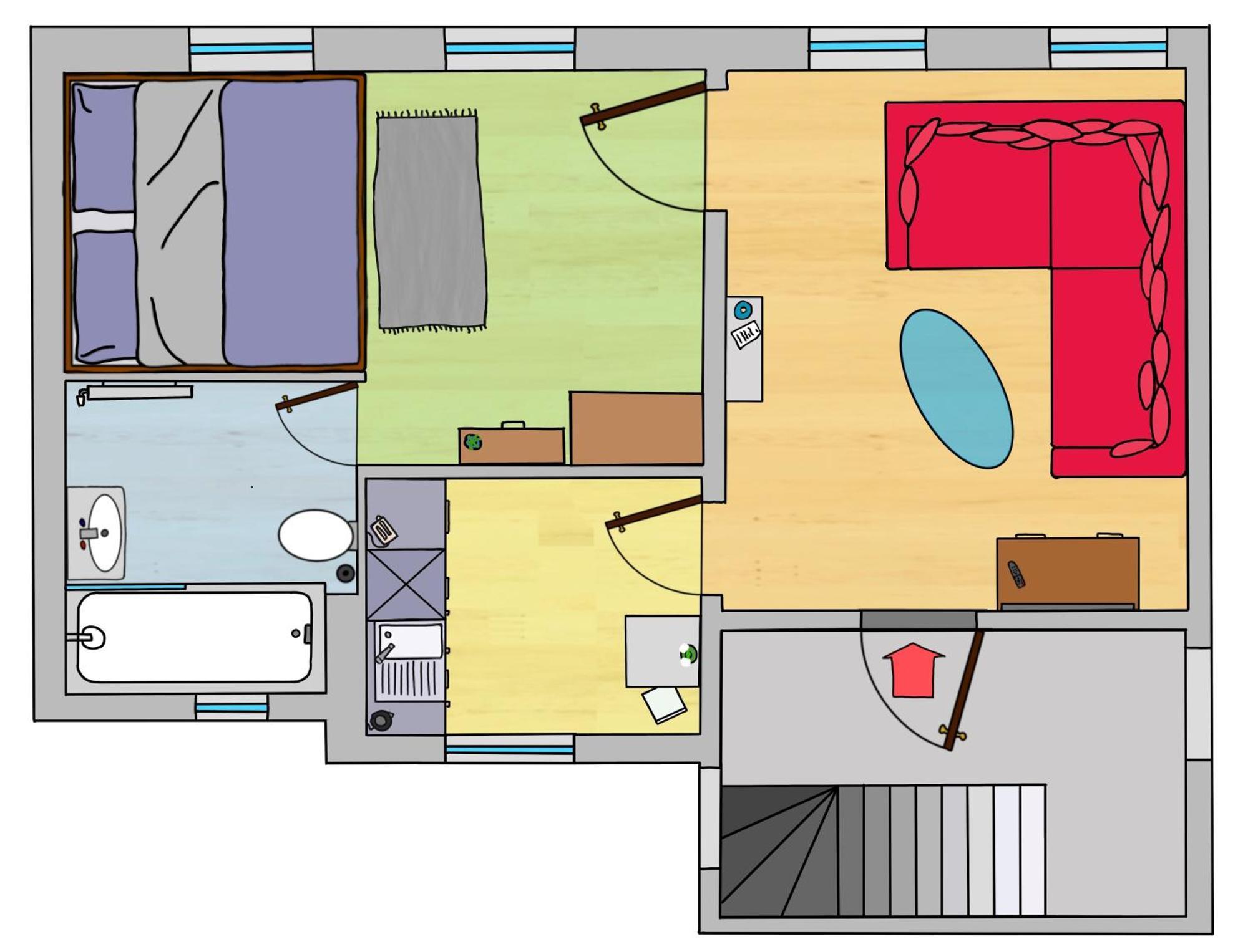 Schwerin Apartment Am Pfaffenteich Екстер'єр фото